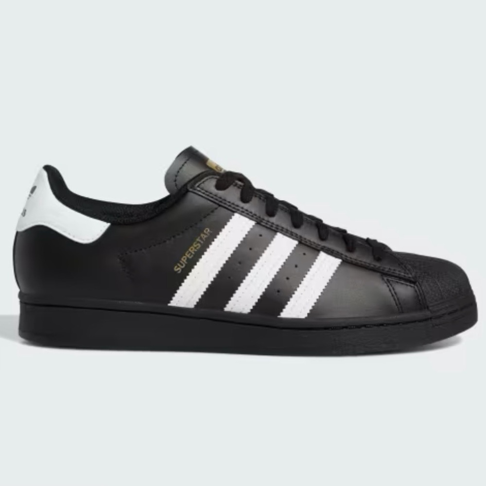 adidas Kids Superstar Sneakers - Black & White